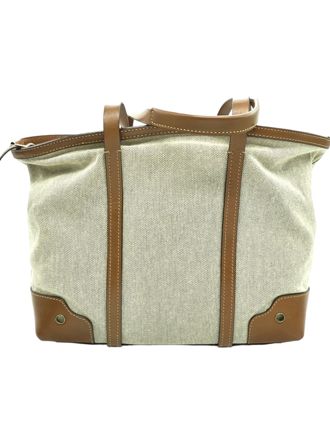 Shopper Burberry in Tela e Pelle con Pochette thumb