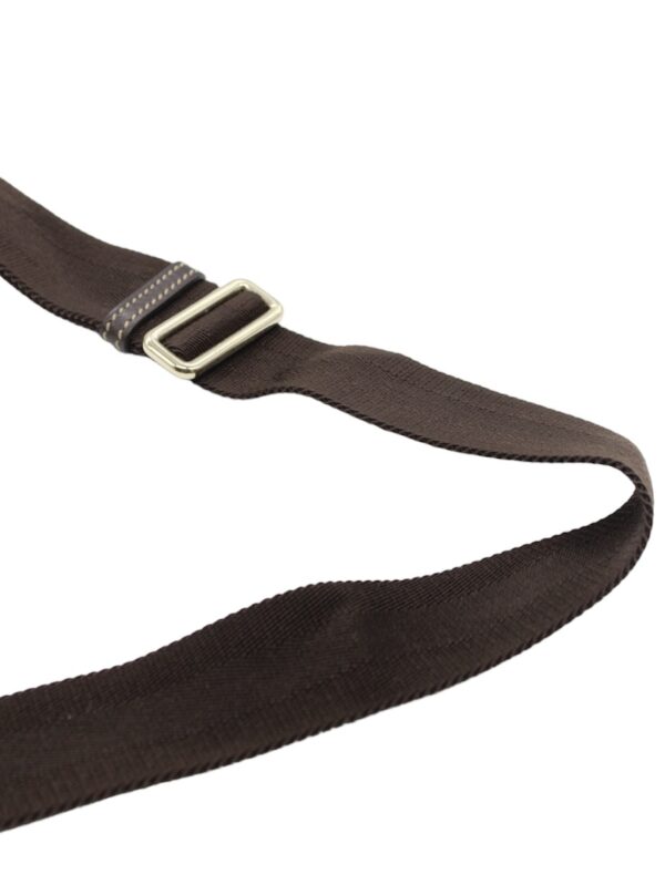 Tracolla Gucci in Tela GG Supreme e inserti in Pelle Testa di Moro