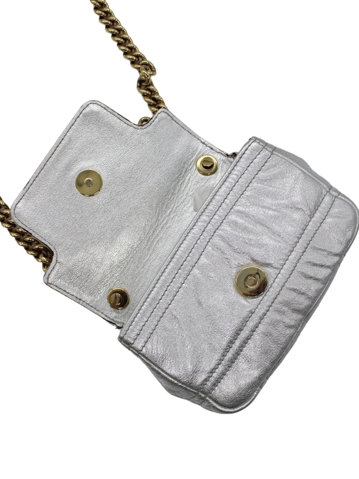 Tracolla Dolce & Gabbana il Pelle Argentata thumb