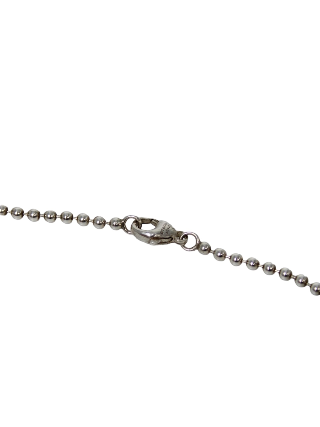 Collana Tiffany Heart Tag  Double Verde/Argento thumb