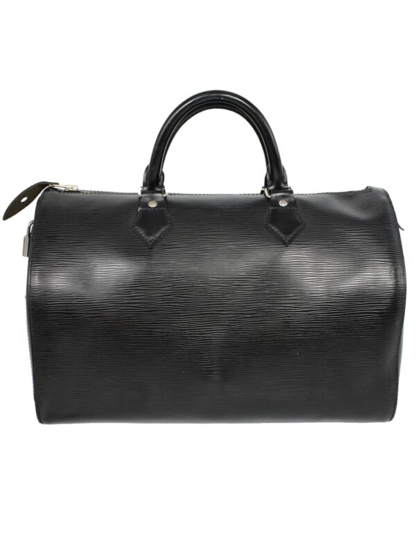 Borsa Louis Vuitton Speedy 35 in Pelle Epi Nera
