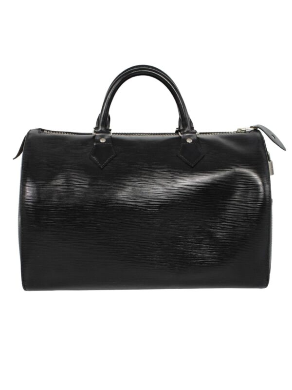 Borsa Louis Vuitton Speedy 35 in Pelle Epi Nera