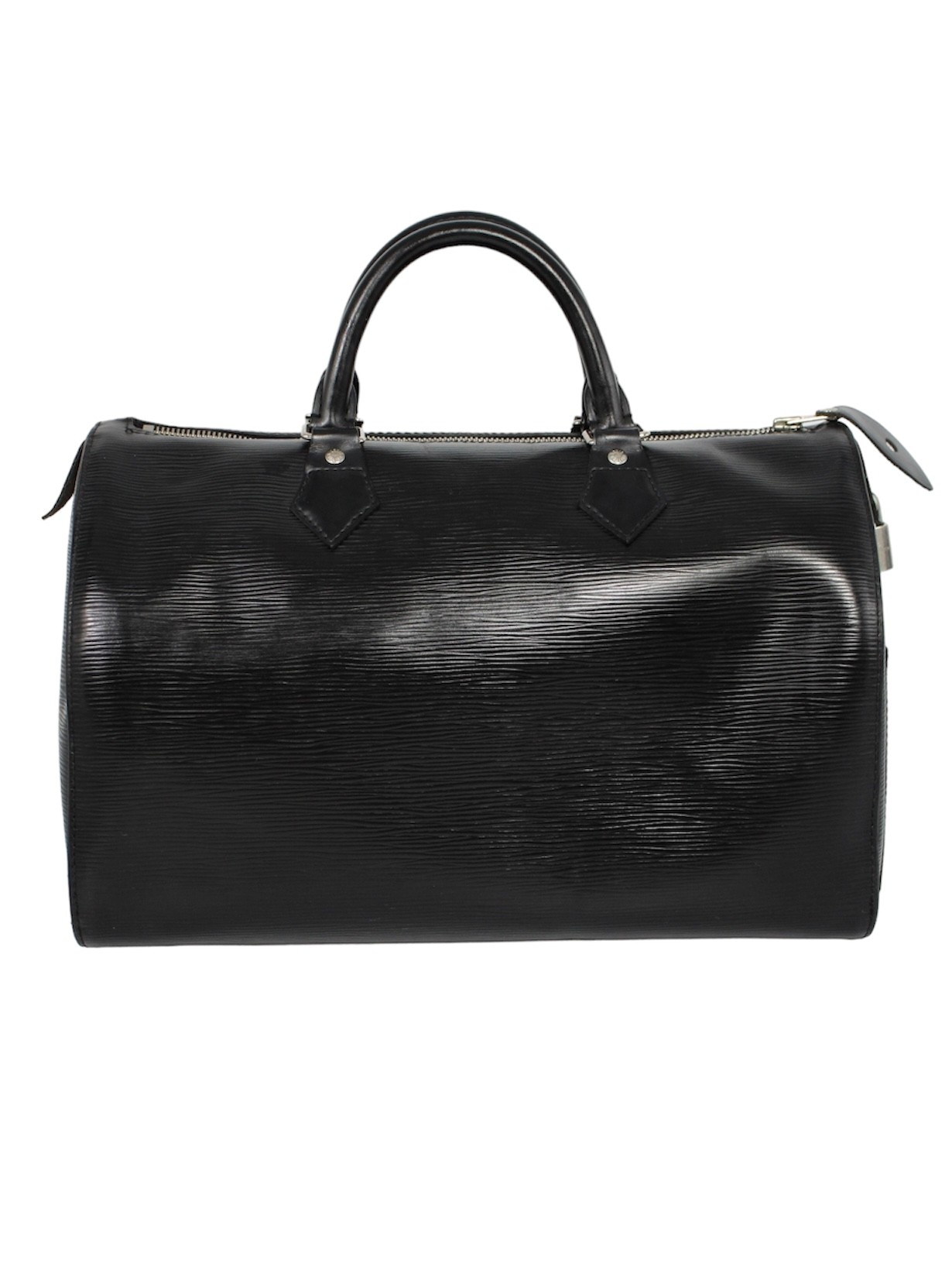 Borsa Louis Vuitton Speedy 35 in Pelle Epi Nera thumb