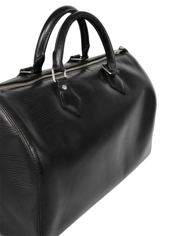 Borsa Louis Vuitton Speedy 35 in Pelle Epi Nera
