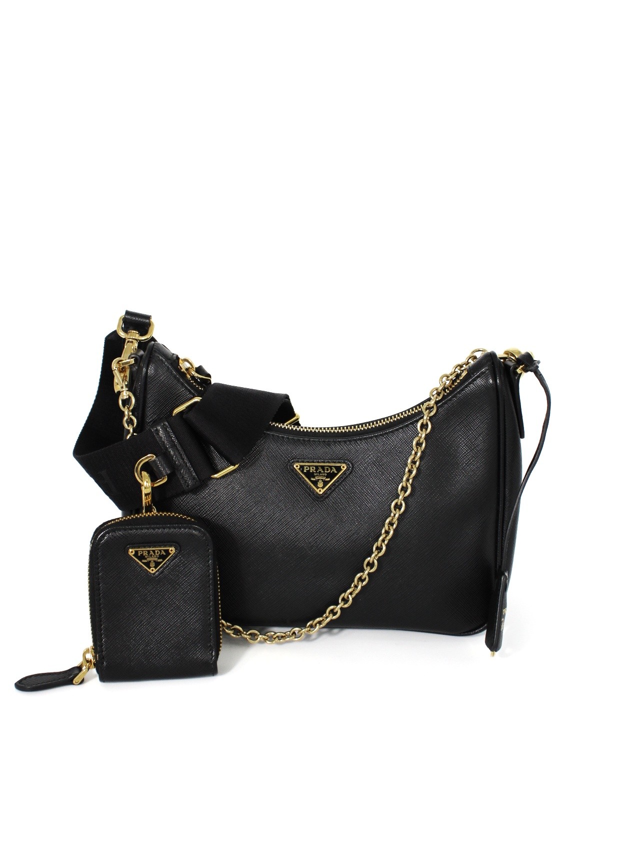 Borsa Prada Re-edition 2005 in pelle saffiano thumb
