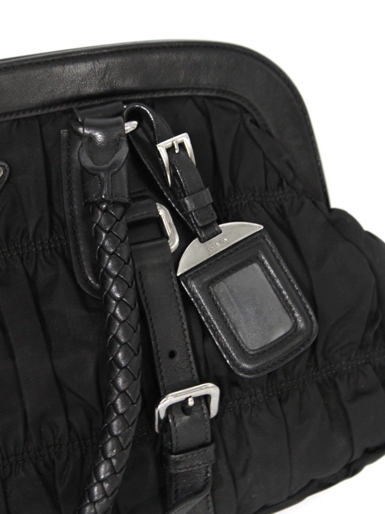 Borsa Prada in tessuto Gaufre thumb