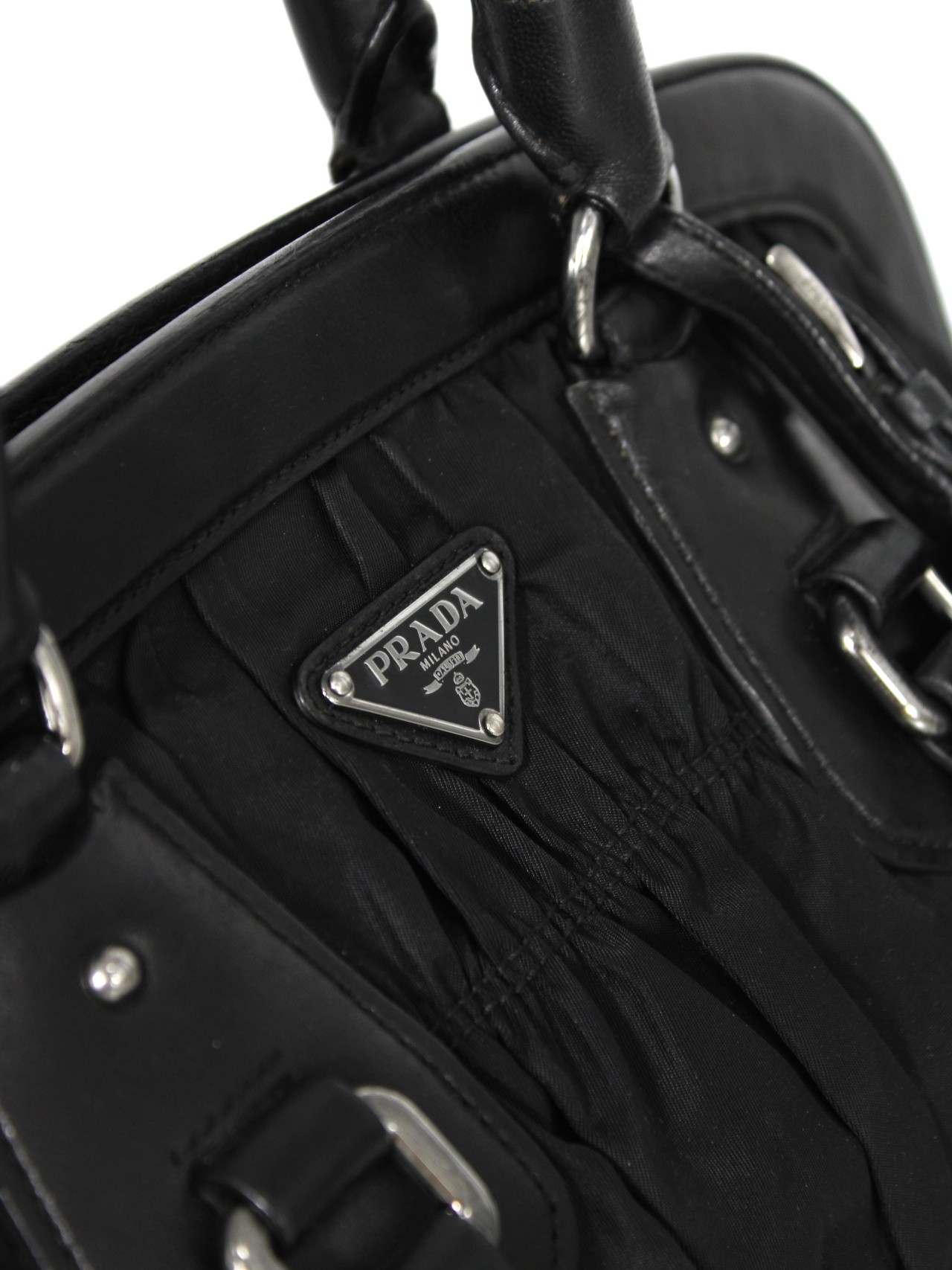 Borsa Prada in tessuto Gaufre thumb