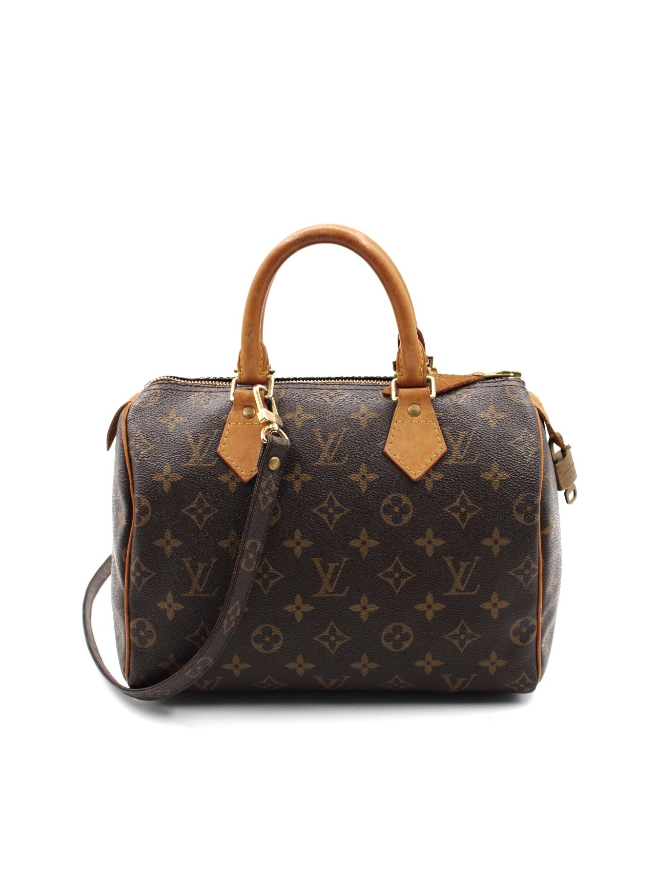 Borsa Louis Vuitton Speedy 25 con tracolla monogram thumb