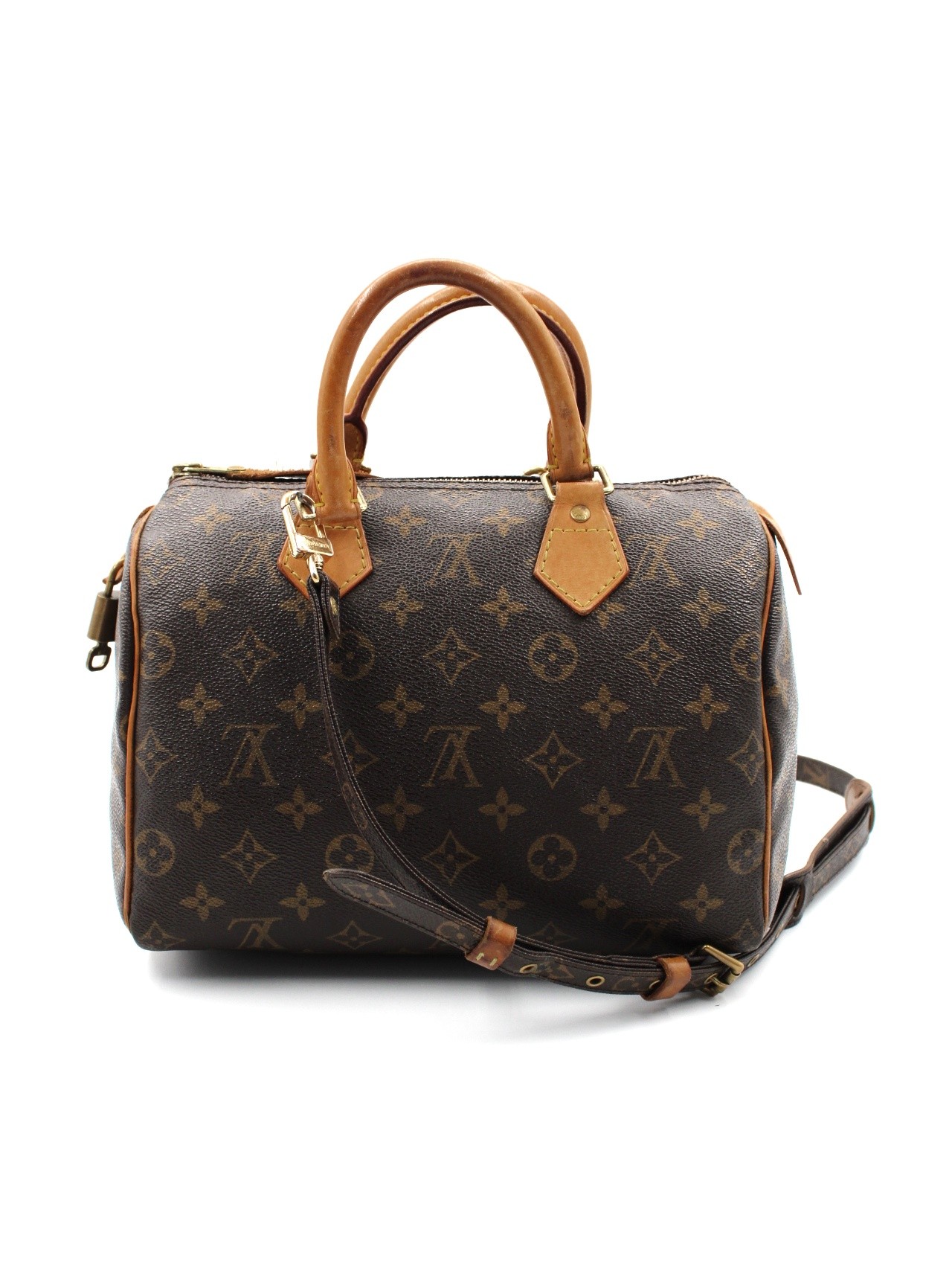 Borsa Louis Vuitton Speedy 25 con tracolla monogram thumb