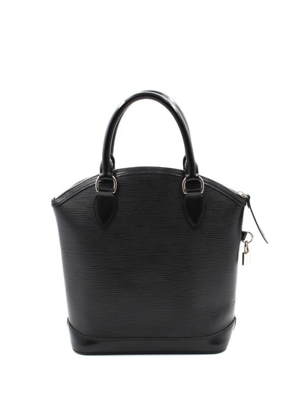 Borsa Louis Vuitton lock it in pelle epi nera