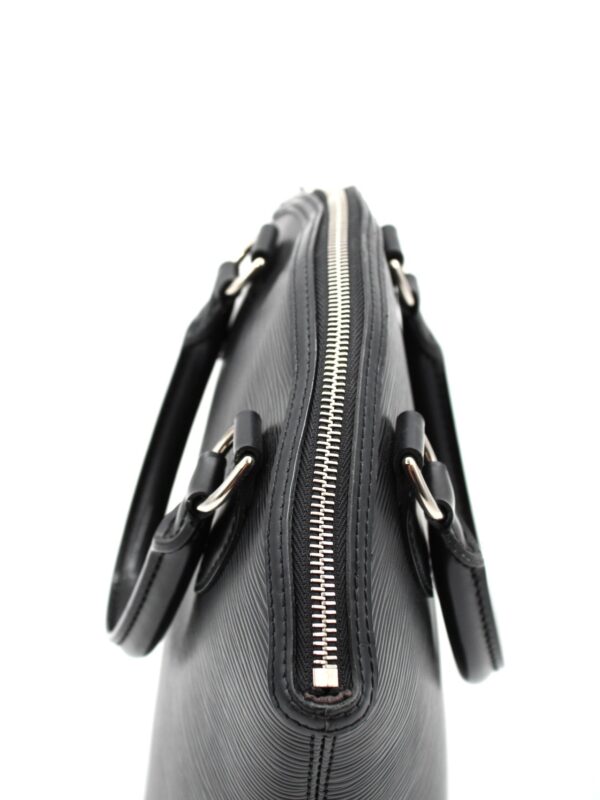 Borsa Louis Vuitton lock it in pelle epi nera