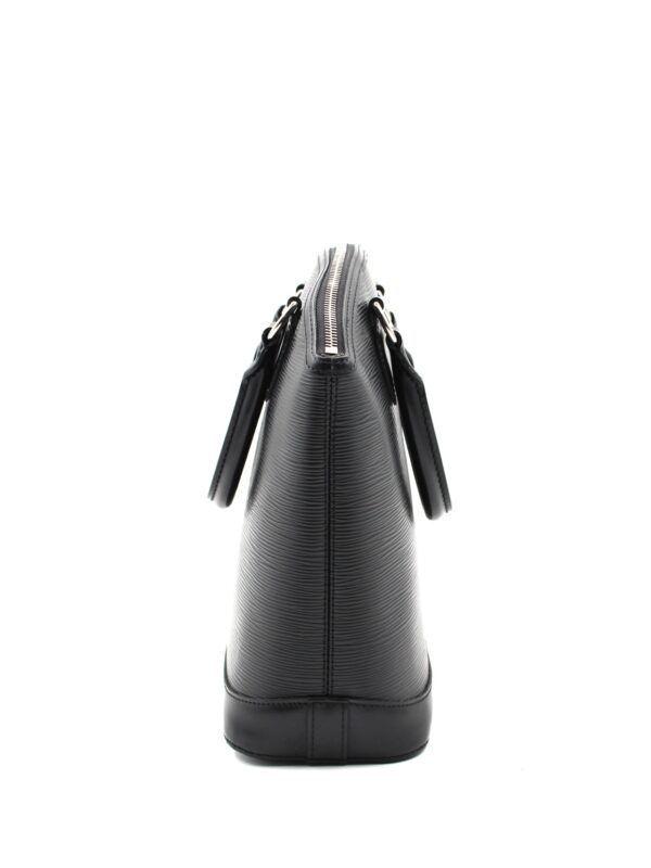 Borsa Louis Vuitton lock it in pelle epi nera