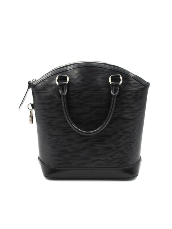 Borsa Louis Vuitton lock it in pelle epi nera