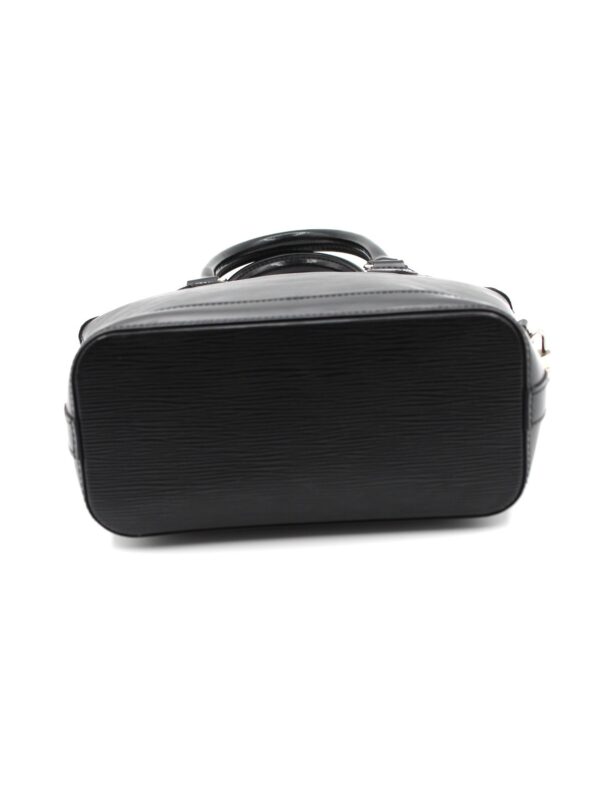 Borsa Louis Vuitton lock it in pelle epi nera