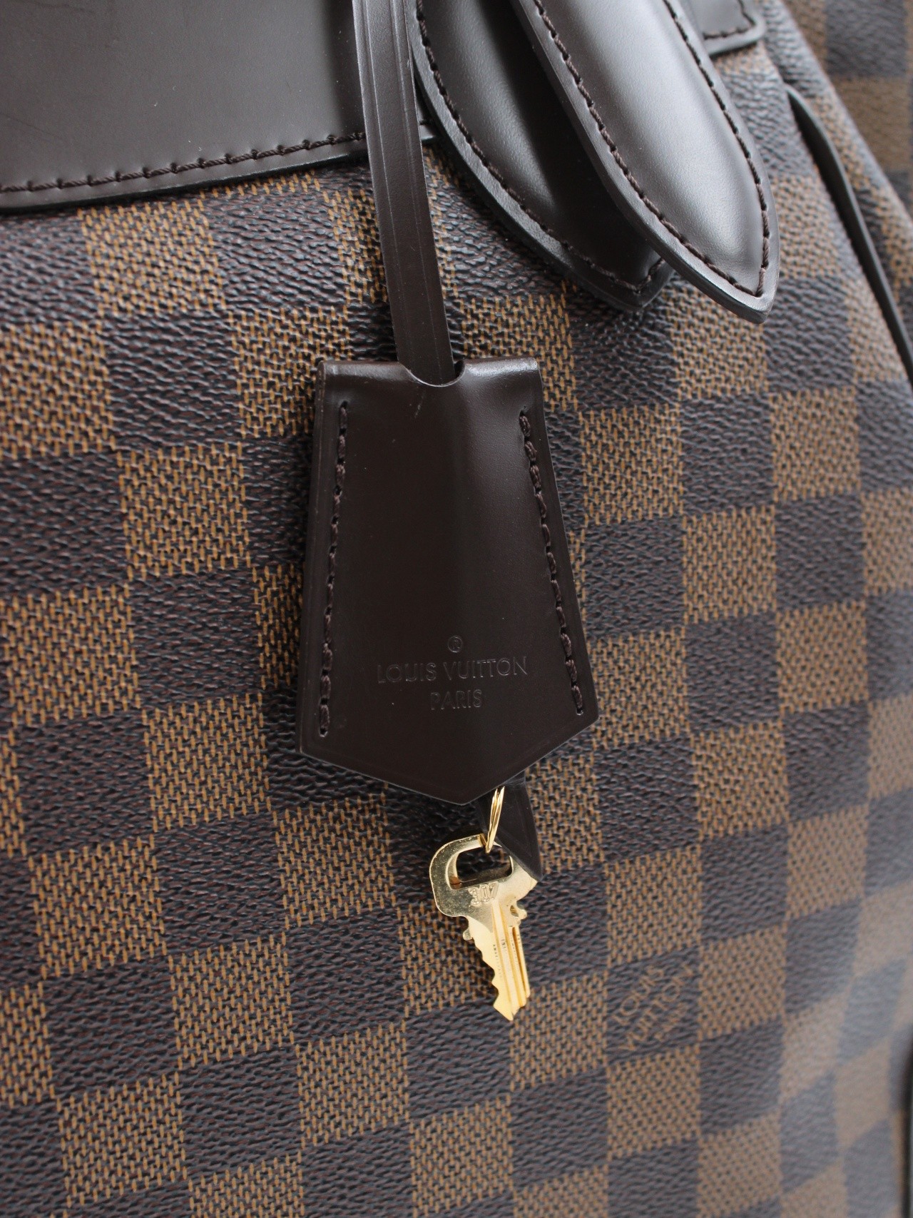 Borsa Louis Vuitton Verona GM in damier ebene thumb