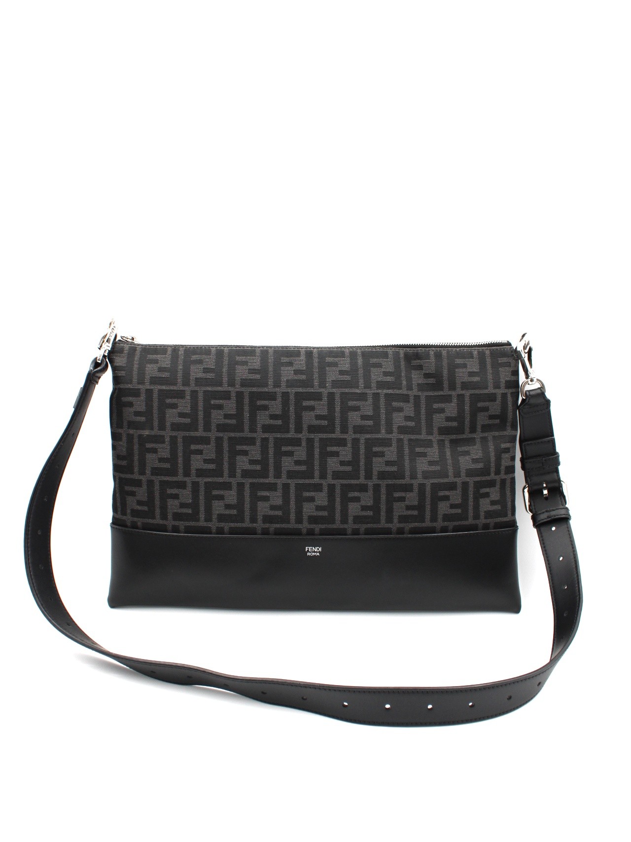 Tracolla Fendi in tessuto FF Jacquard thumb