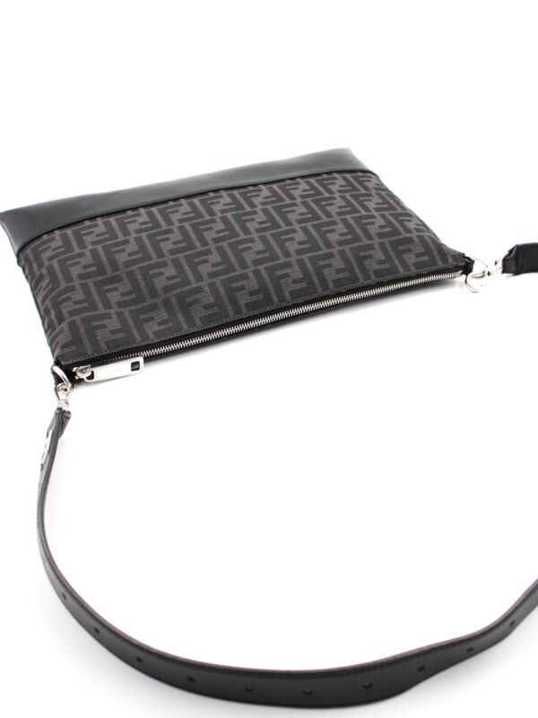 Tracolla Fendi in tessuto FF Jacquard