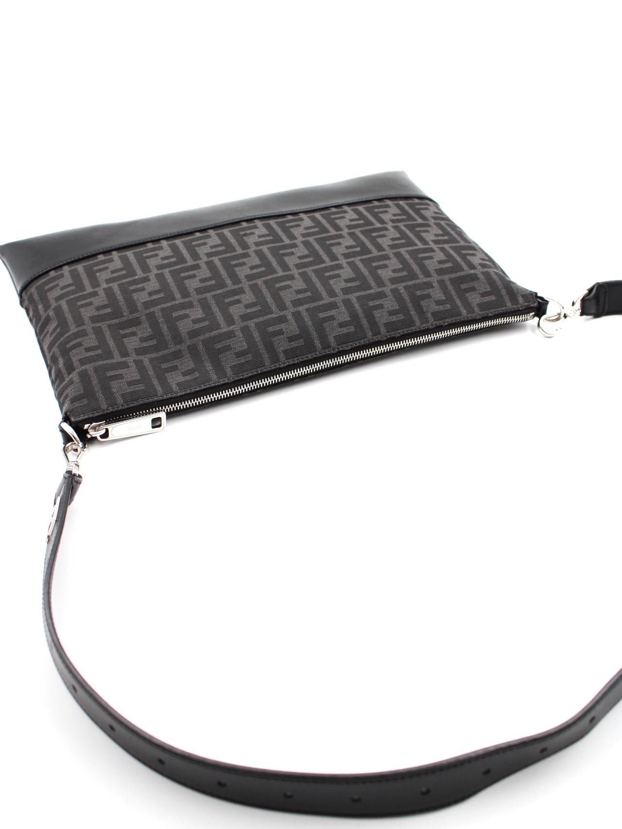 Tracolla Fendi in tessuto FF Jacquard thumb