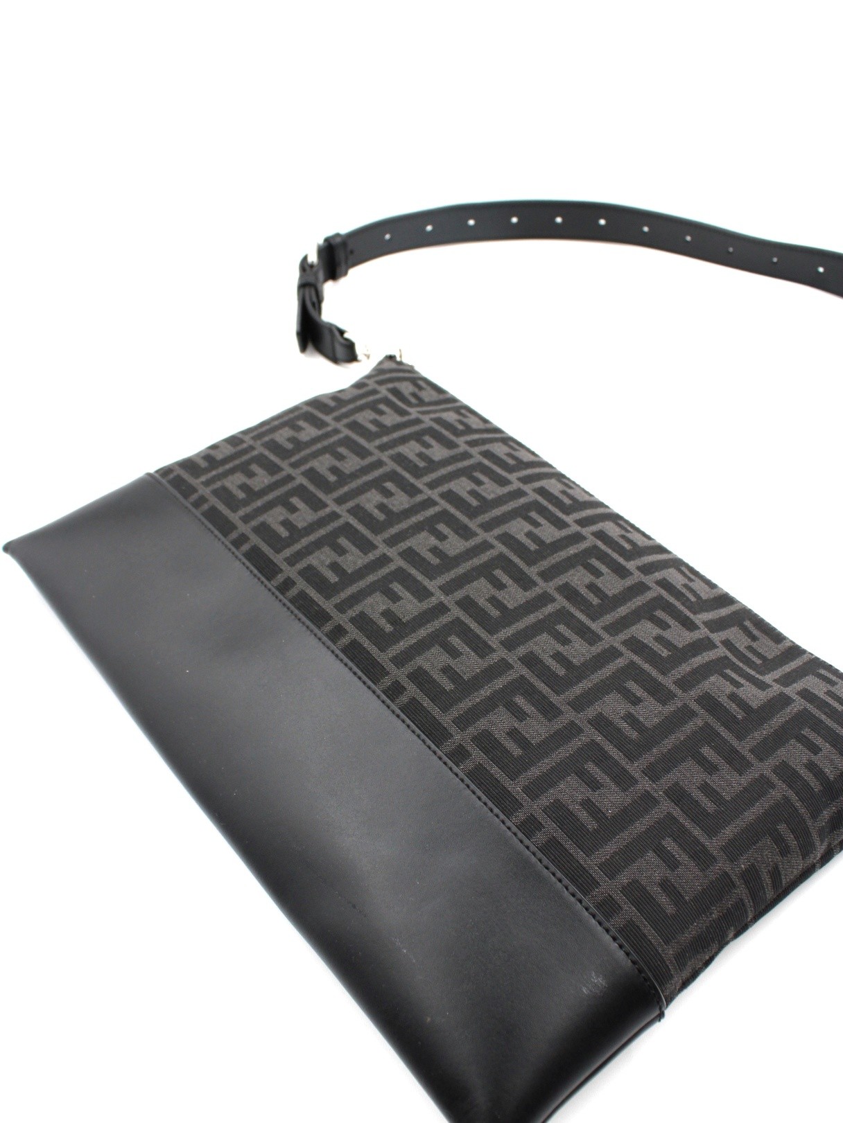 Tracolla Fendi in tessuto FF Jacquard thumb