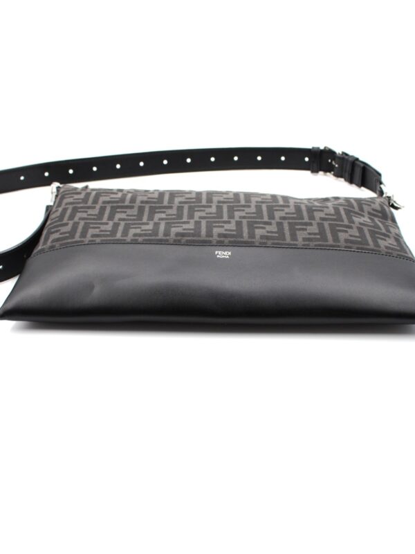 Tracolla Fendi in tessuto FF Jacquard