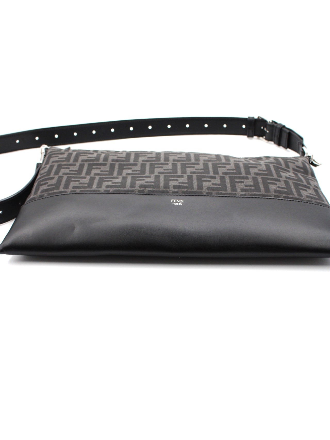 Tracolla Fendi in tessuto FF Jacquard thumb