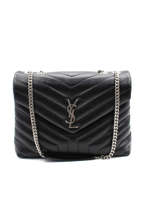 Borsa Saint Laurent Lou Lou media in pelle