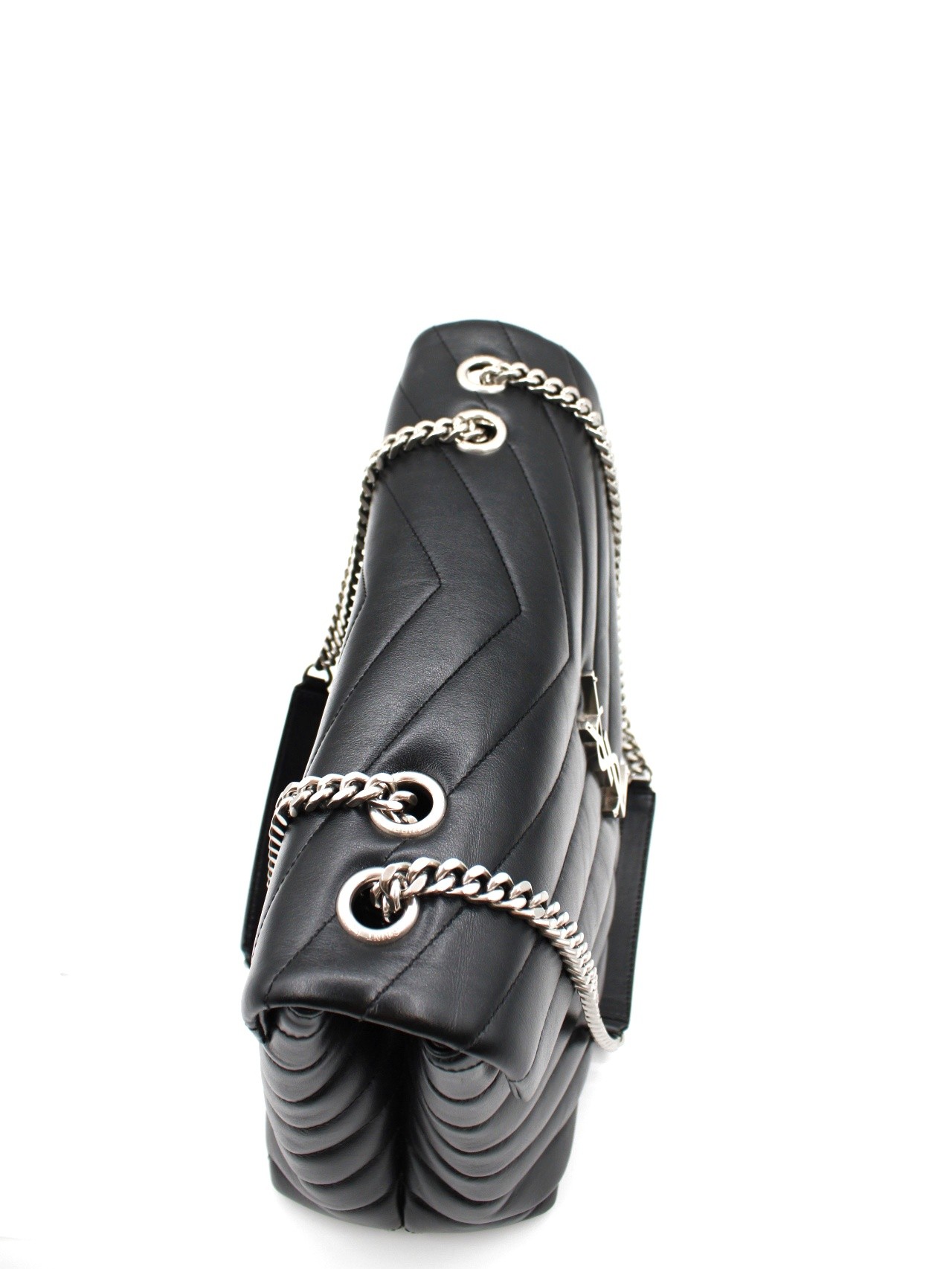 Borsa Saint Laurent Lou Lou media in pelle thumb