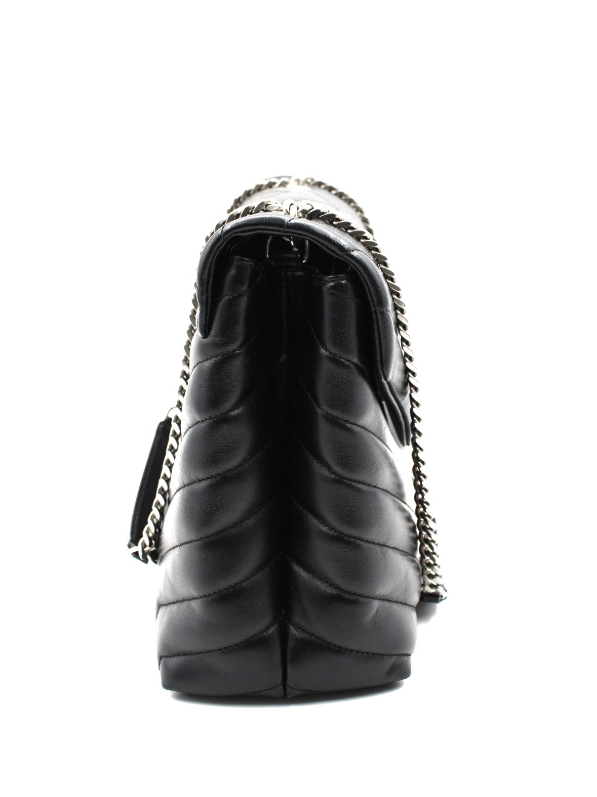 Borsa Saint Laurent Lou Lou media in pelle thumb