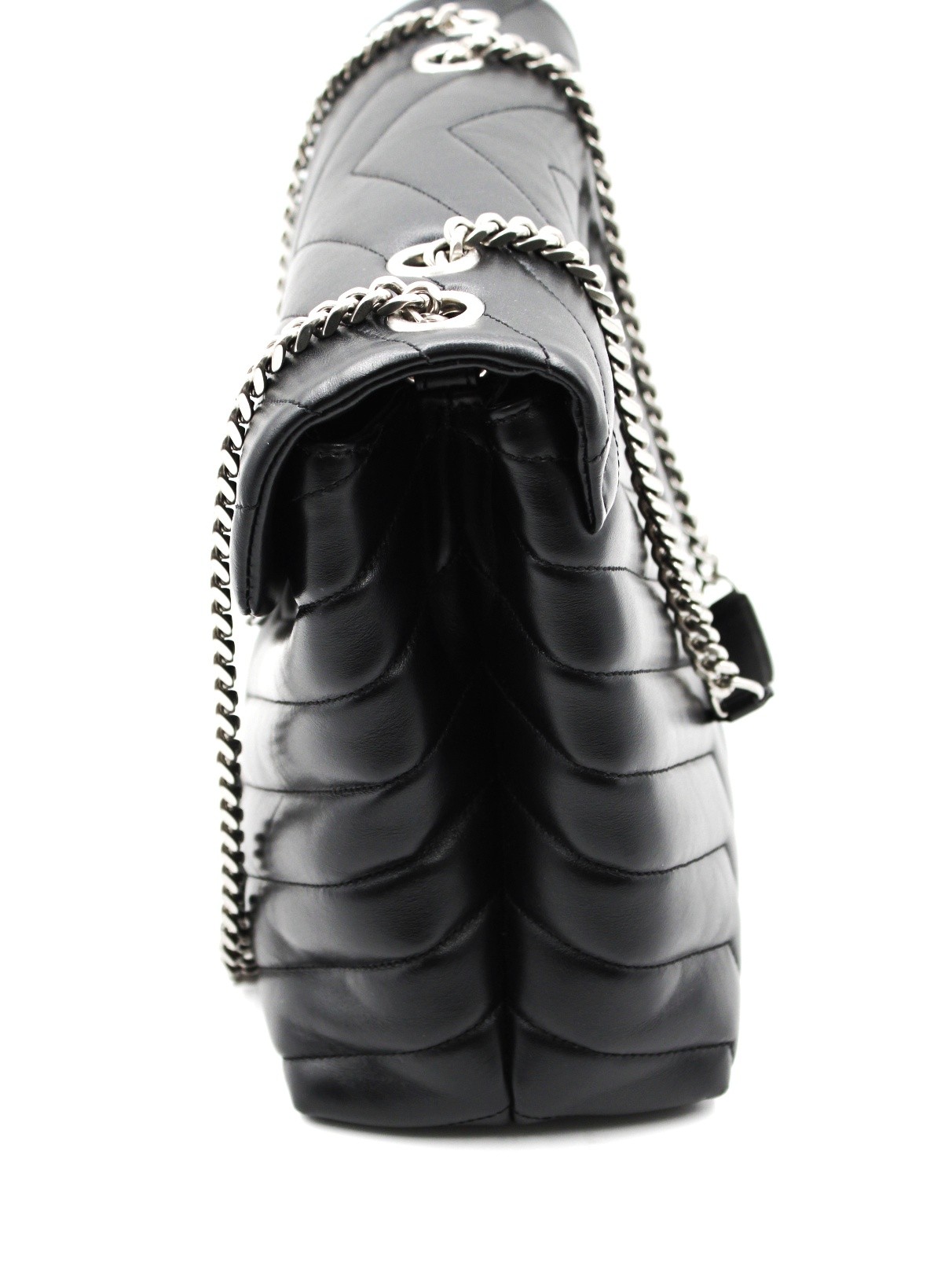 Borsa Saint Laurent Lou Lou media in pelle thumb