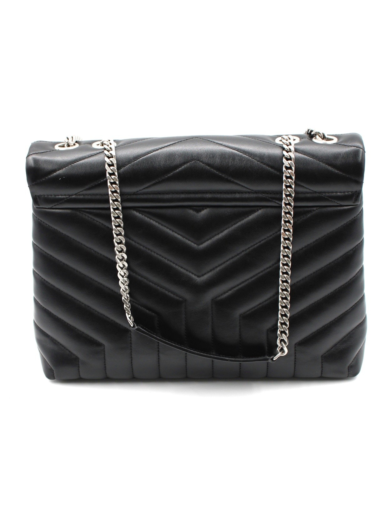 Borsa Saint Laurent Lou Lou media in pelle thumb