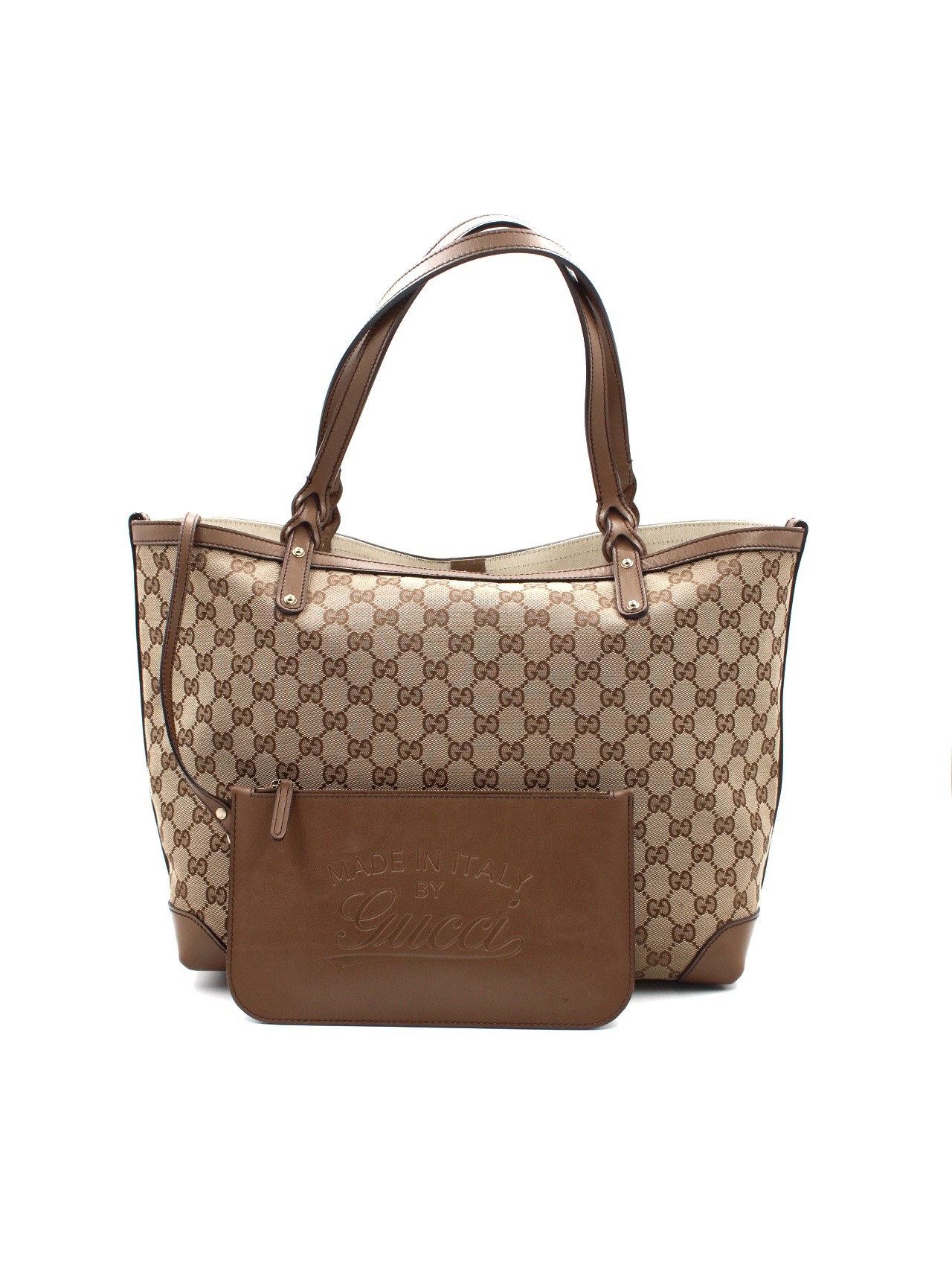 Shopper Gucci a spalla con pochette thumb