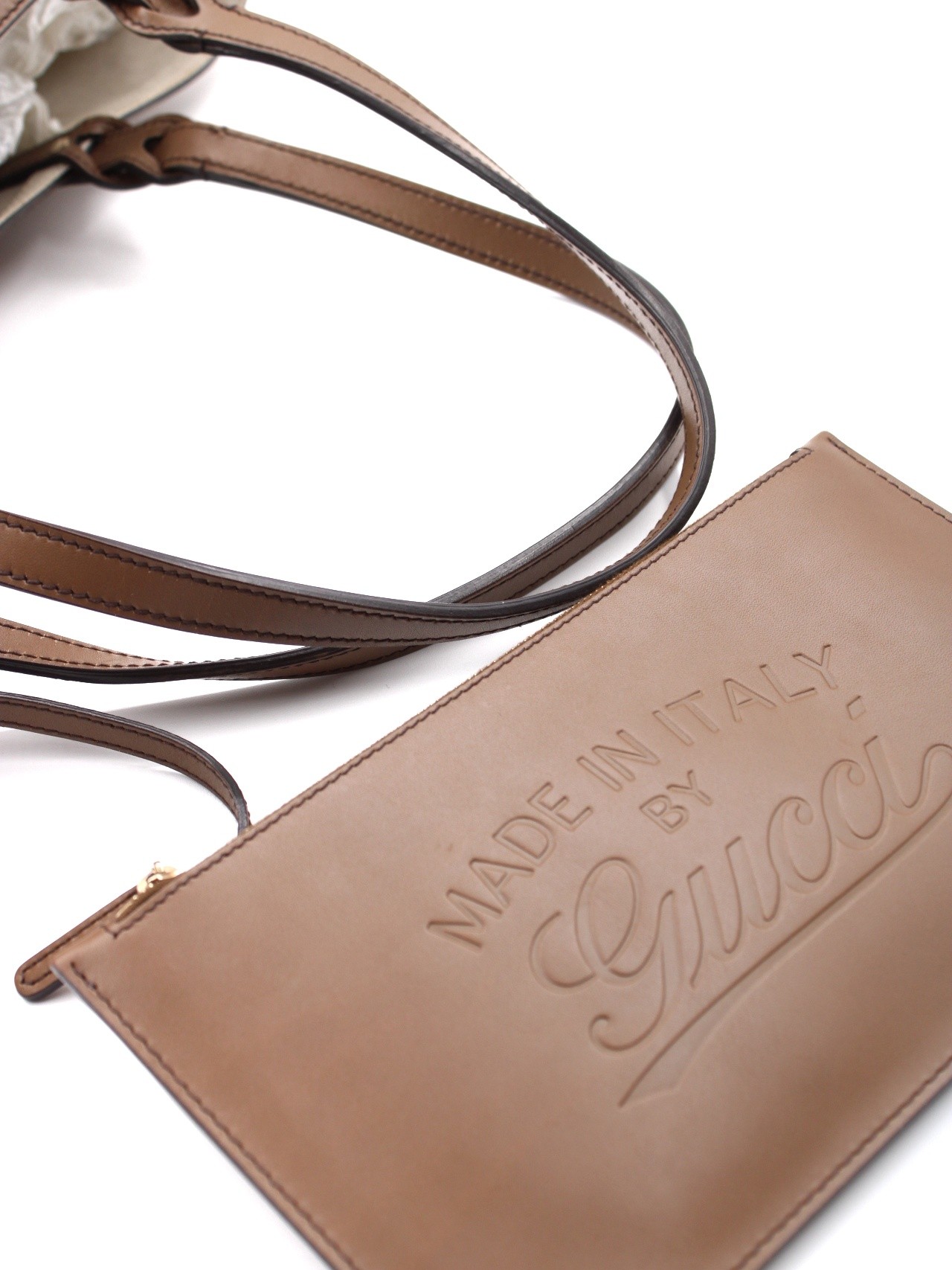 Shopper Gucci a spalla con pochette thumb