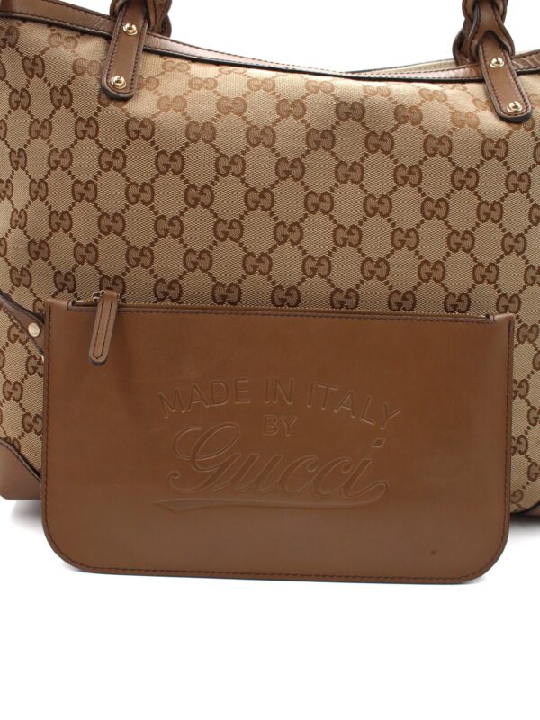 Shopper Gucci a spalla con pochette