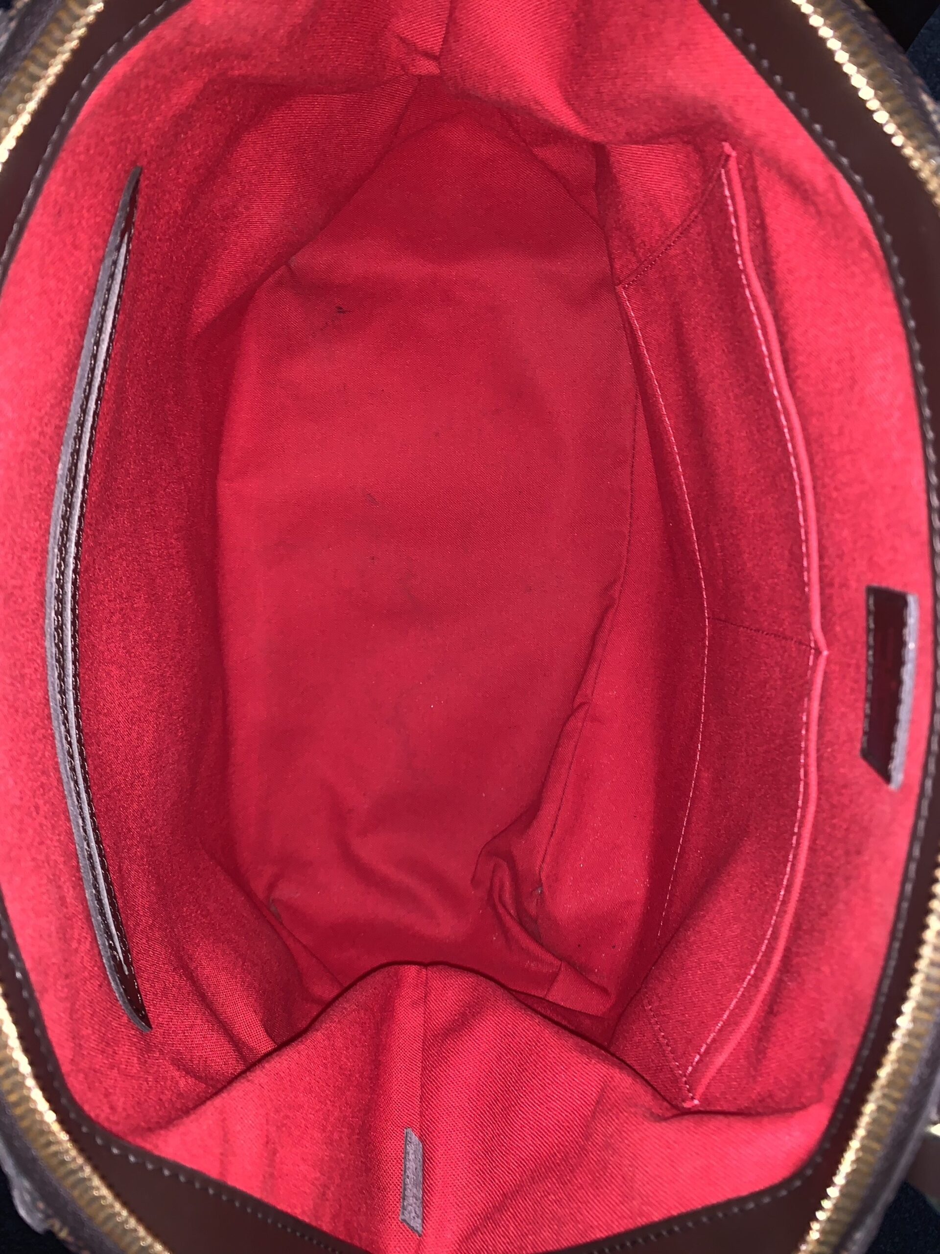 Borsa Louis Vuitton Verona GM in damier ebene thumb