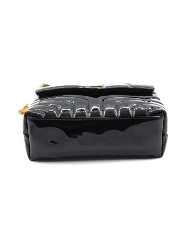 Borsa Saint Laurent Lou Lou small in pelle verniciata