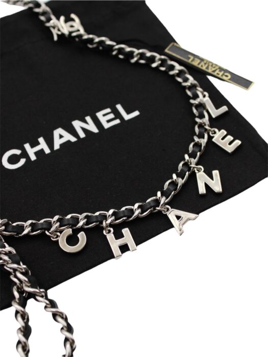 Cintura Chanel Pendenti e intrecci in Pelle
