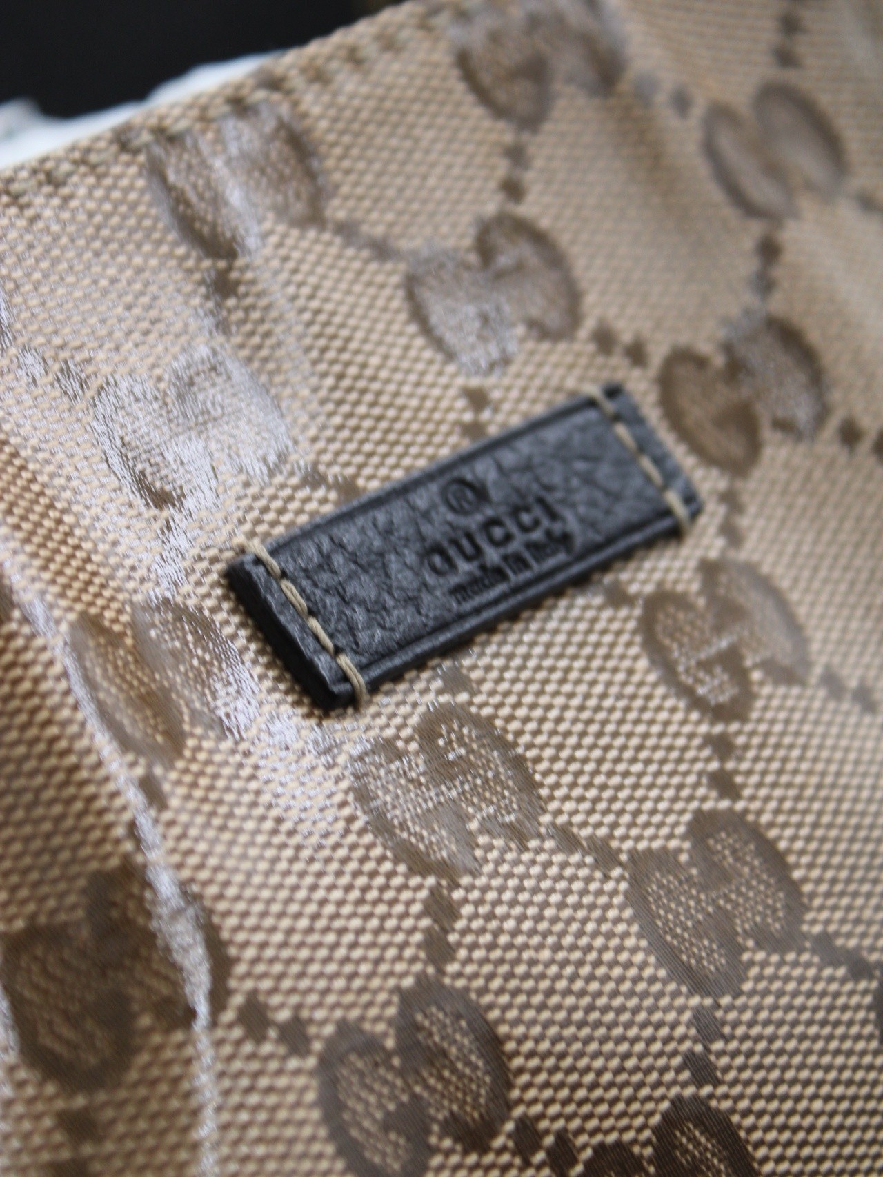 Borsa Gucci Gifford Crystal a spalla thumb