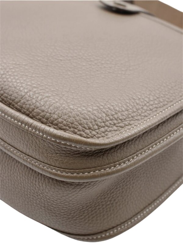 Borsa Hermès Evelyne GM in Pelle color etoupe