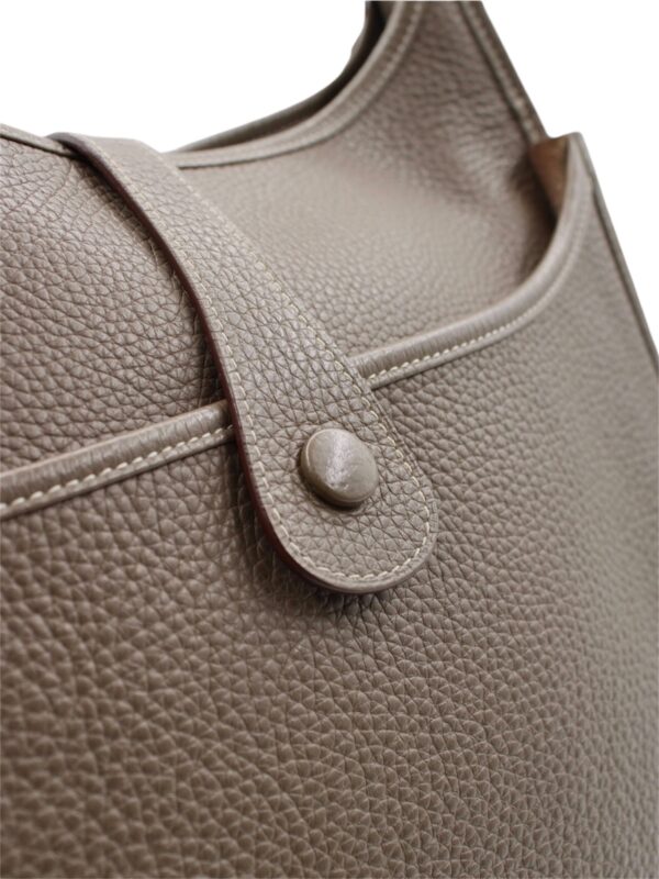 Borsa Hermès Evelyne GM in Pelle color etoupe