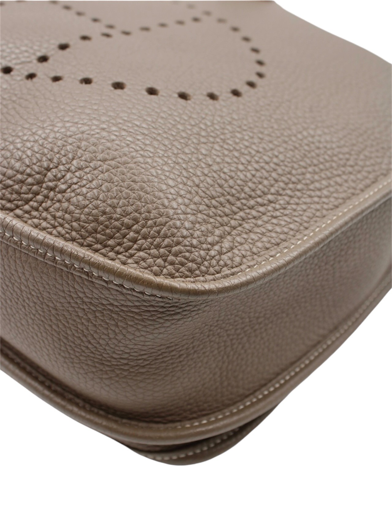 Borsa Hermès Evelyne GM in Pelle color etoupe thumb