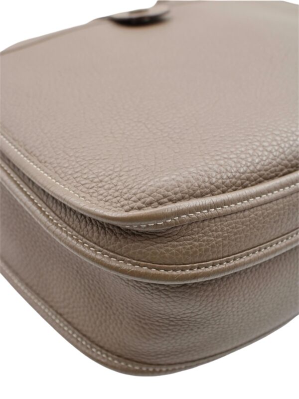 Borsa Hermès Evelyne GM in Pelle color etoupe