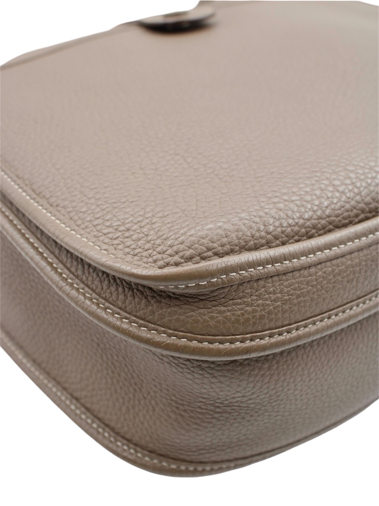 Borsa Hermès Evelyne GM in Pelle color etoupe thumb