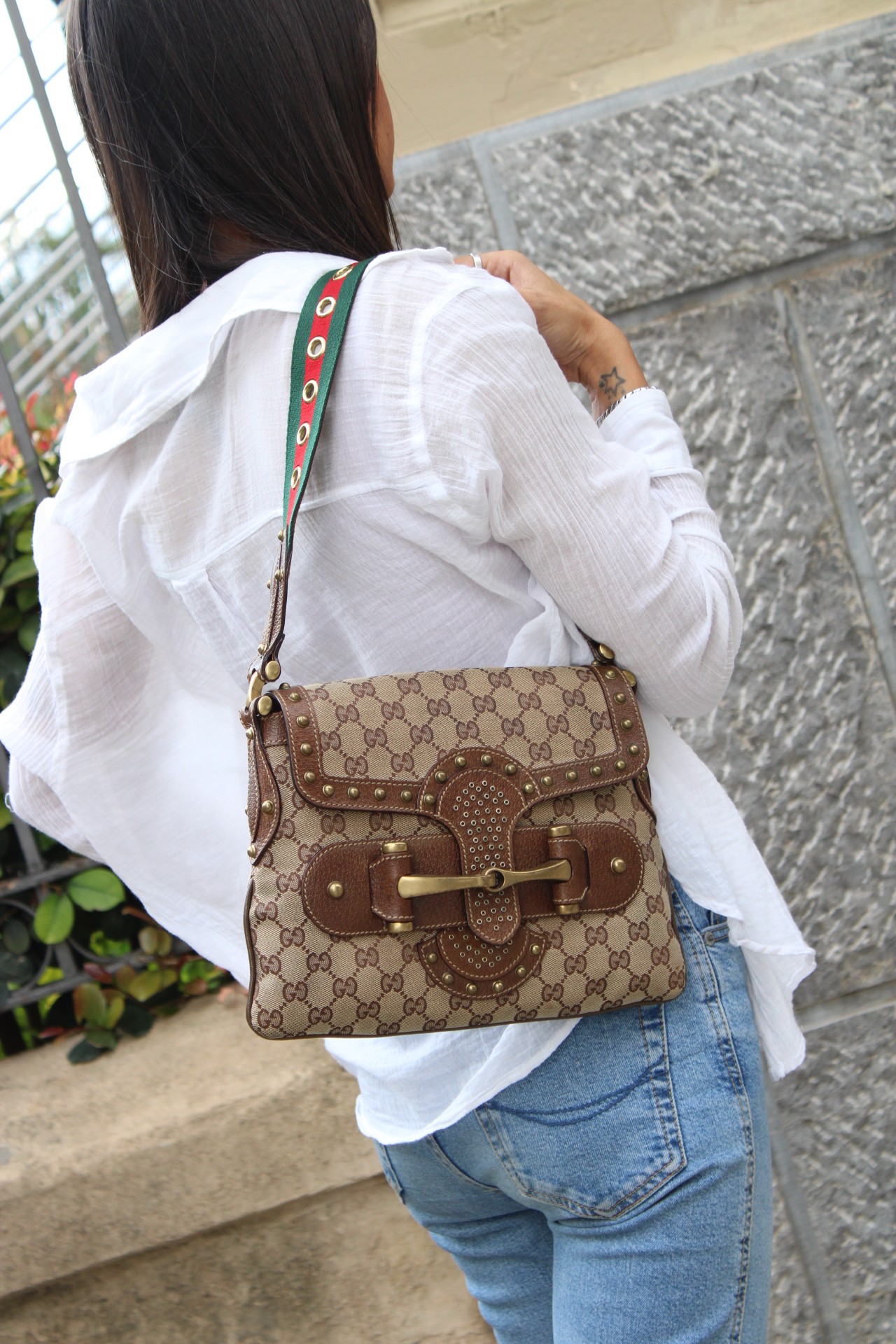 Borsa Gucci Pelham a spalla thumb