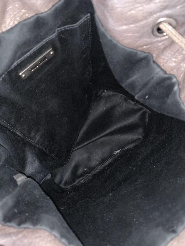 Secchiello Miu Miu in pelle