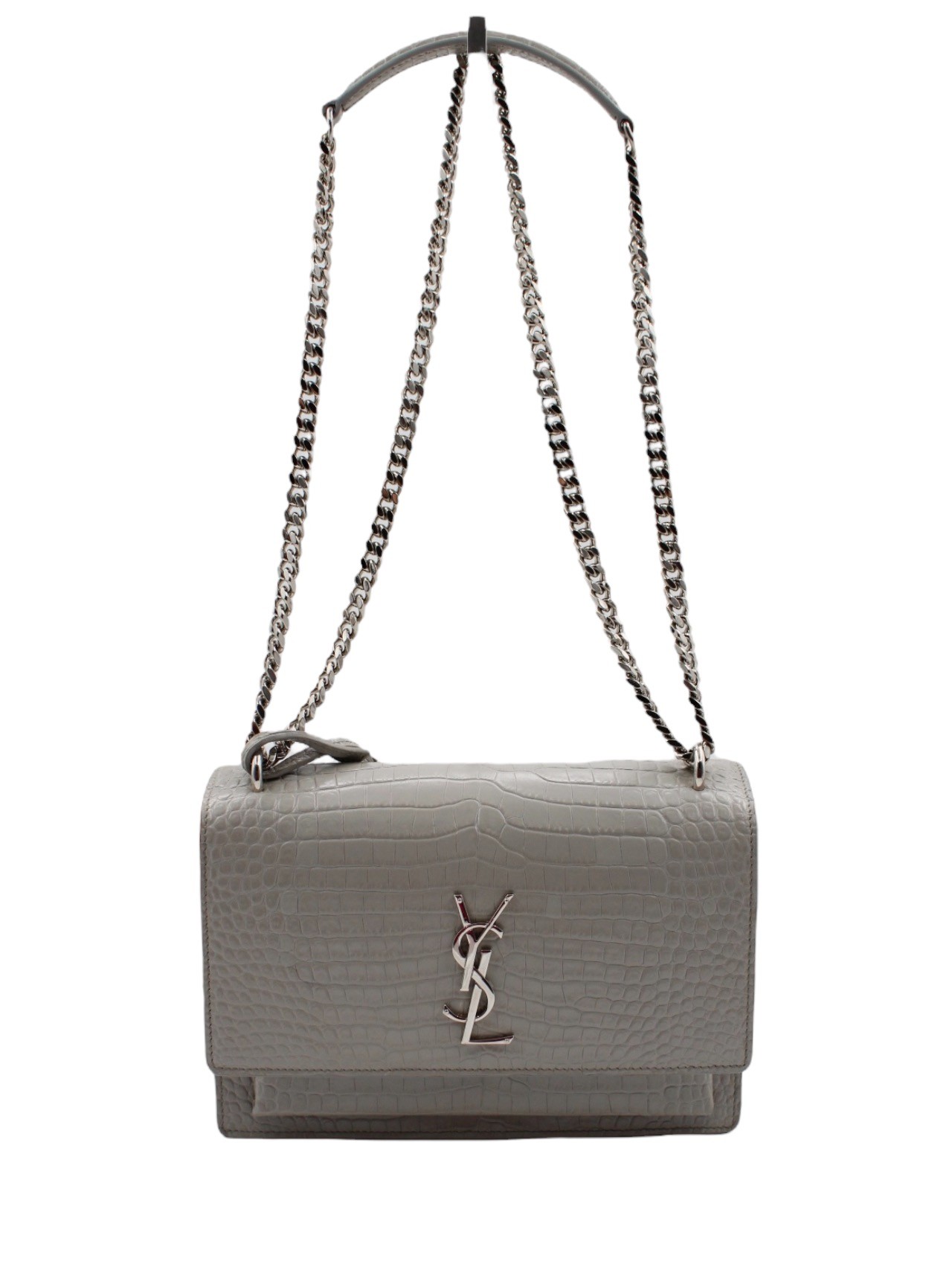 Borsa Yves Saint Laurent Sunset Media Stampa Cocco thumb