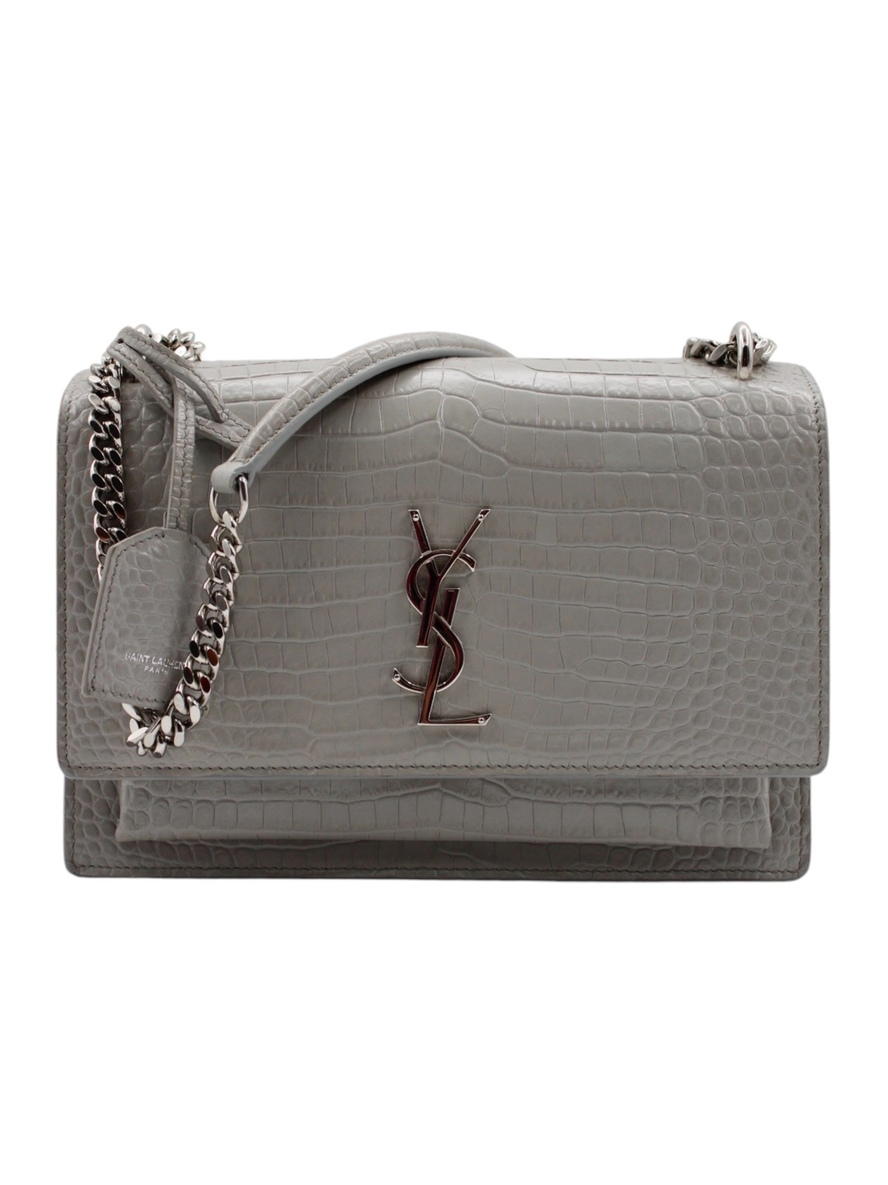 Borsa Yves Saint Laurent Sunset Media Stampa Cocco thumb