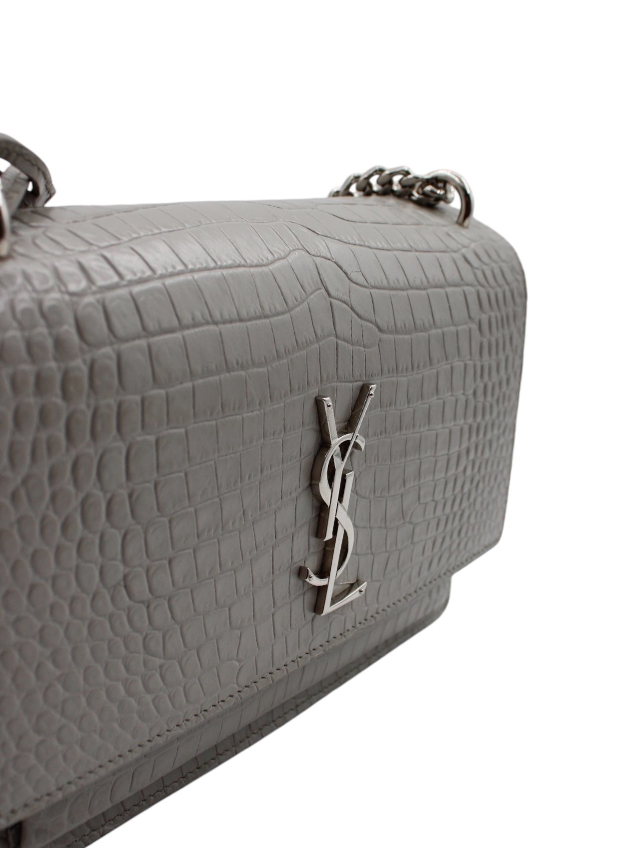 Borsa Yves Saint Laurent Sunset Media Stampa Cocco thumb