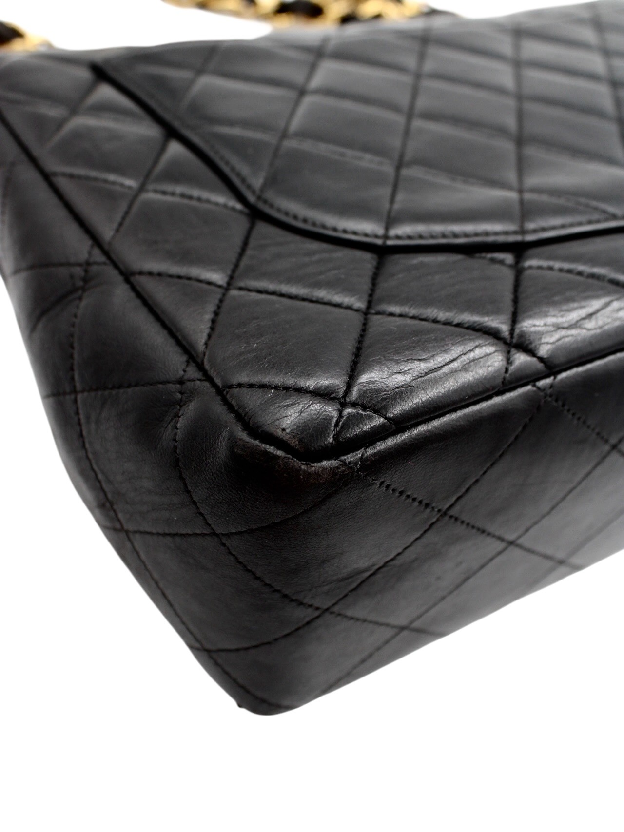 Borsa Chanel Timeless Jumbo Big Logo Vintage thumb