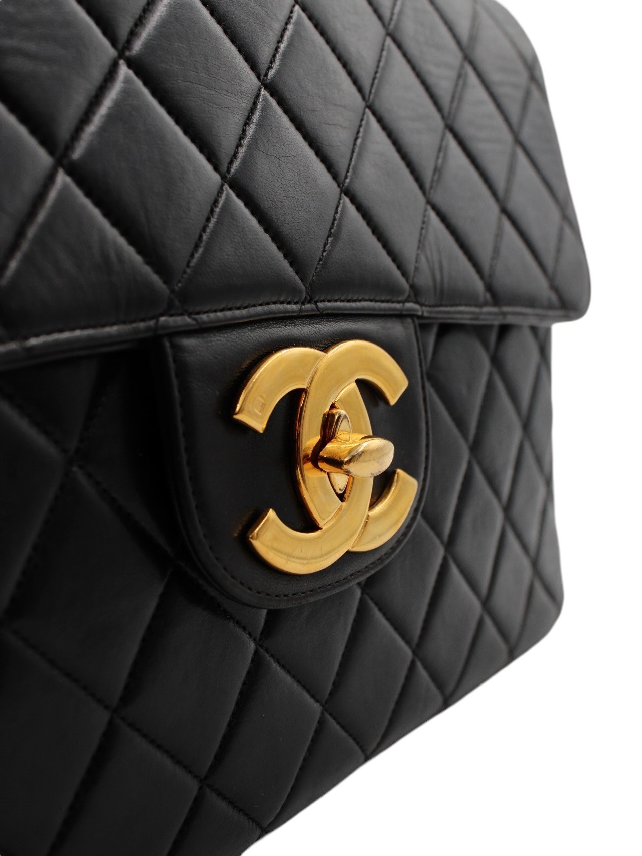 Borsa Chanel Timeless Jumbo Big Logo Vintage thumb