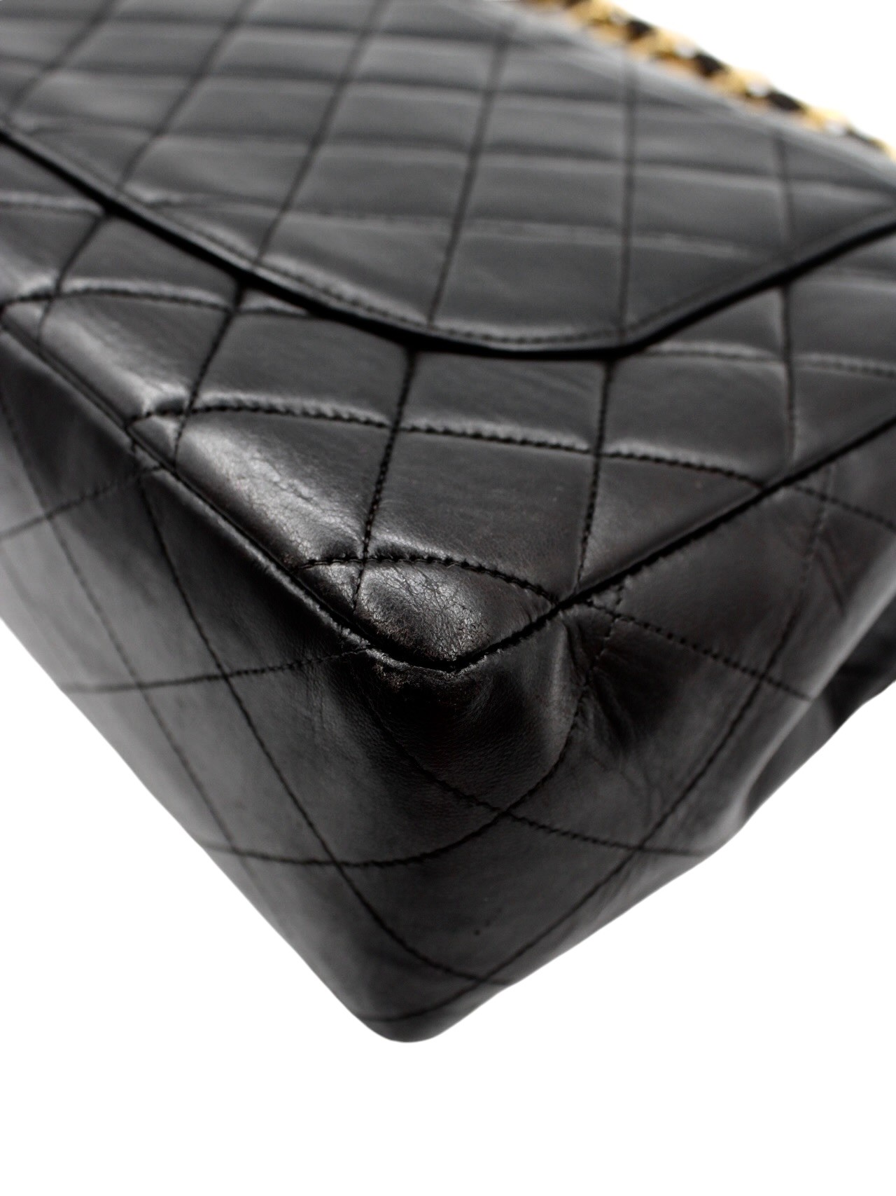Borsa Chanel Timeless Jumbo Big Logo Vintage thumb